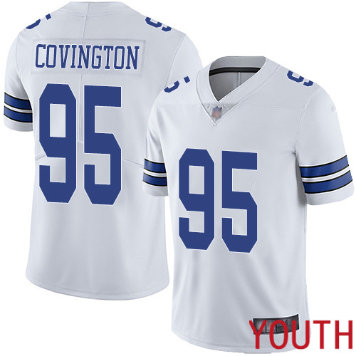 Youth Dallas Cowboys Limited White Christian Covington Road #95 Vapor Untouchable NFL Jersey->women nfl jersey->Women Jersey